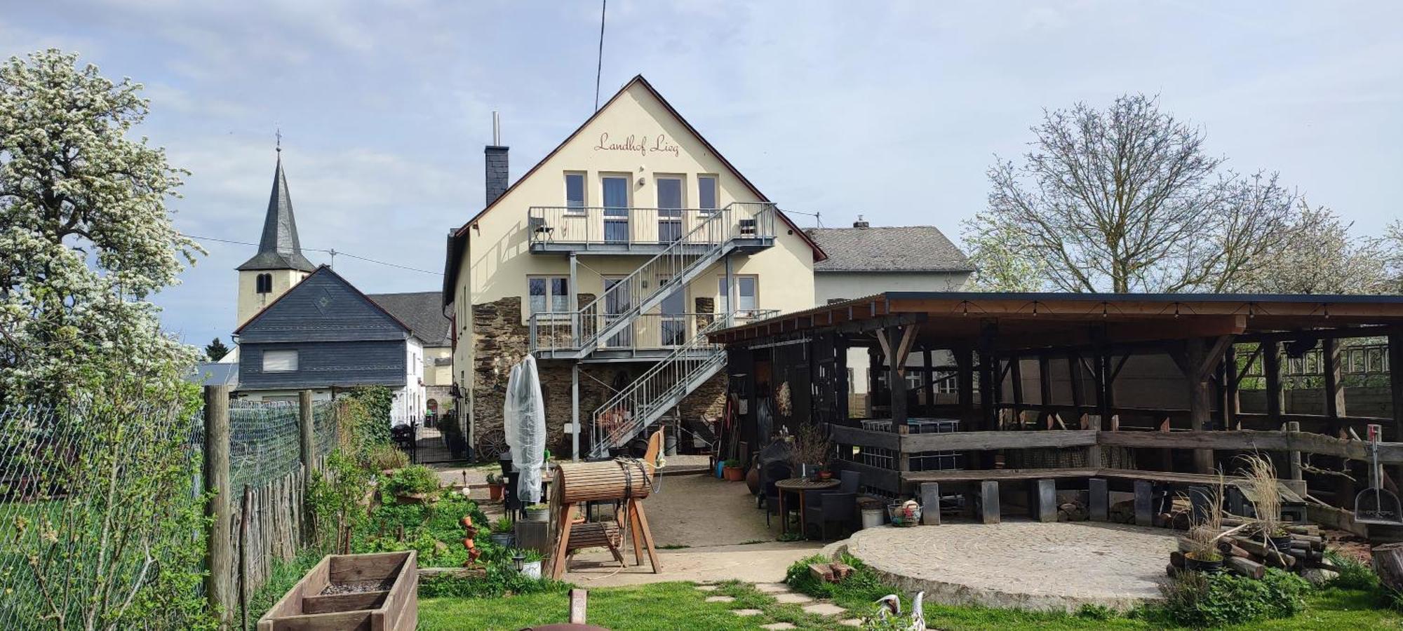 Ferienwohnung Landhof Lieg Exterior foto